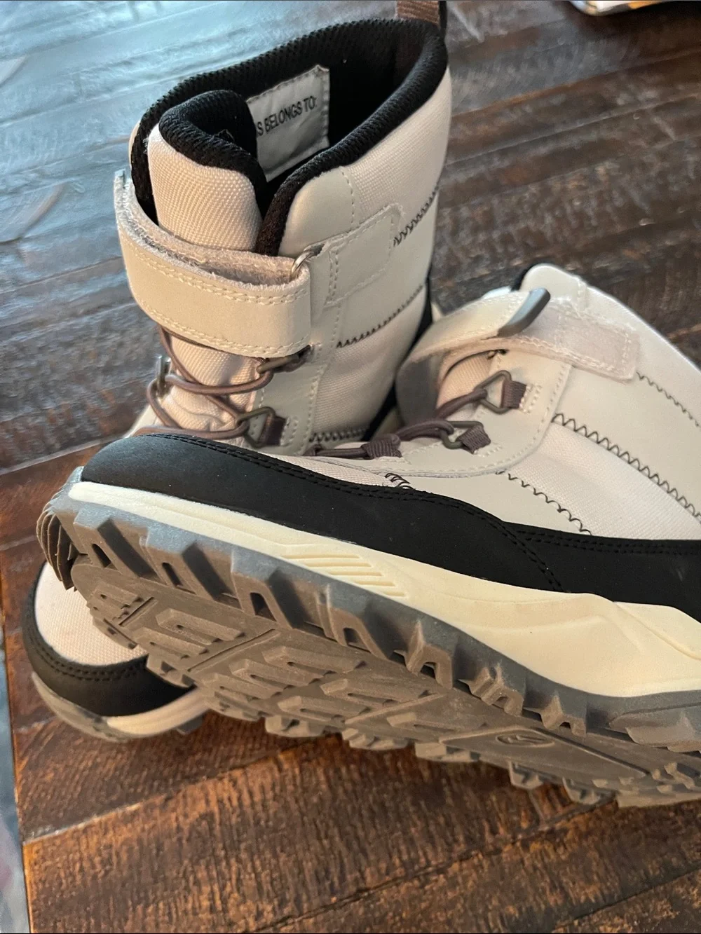 Cat & Jack   Kids Black & Grey Noah Winter Boots